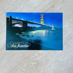 3 for 10: Vintage San Francisco Golden Gate Bridge Postcard unposted